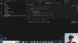 Tugas pert6 membuat perulangan for loop,while dan percabanan if else