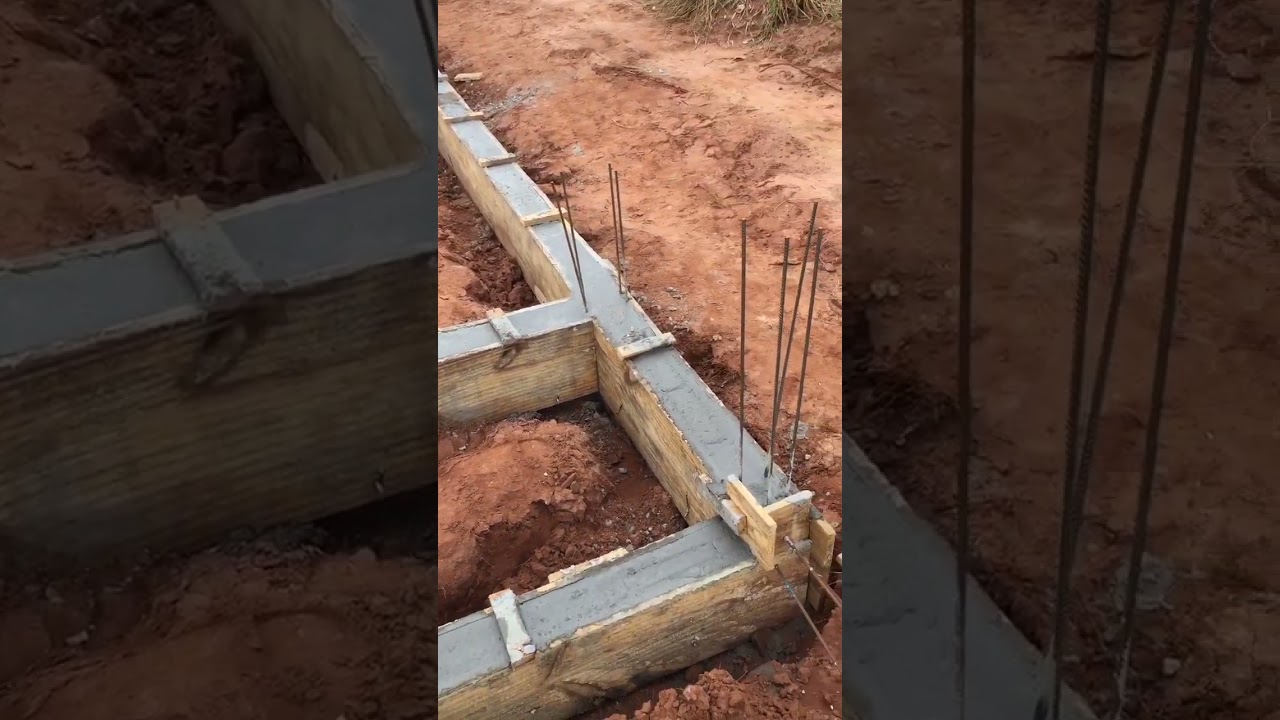 FUNDAÇÃO E ALICERCE FINALIZADO