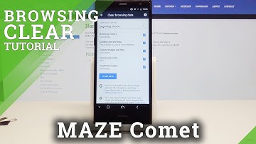 MAZE Comet Clear Browsing Data / Reset History /  Reset History