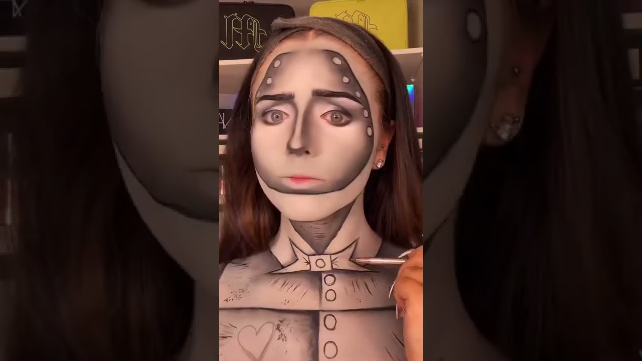 TIN MAN🤍 - MAKEUP INSPIRED BY THE WIZARD OF OZ✨