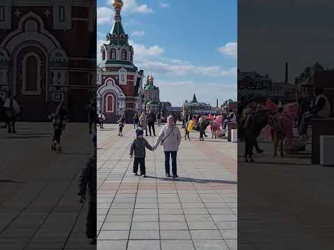 Йошкар-Ола. Набережная . Как на красной площади. Москва