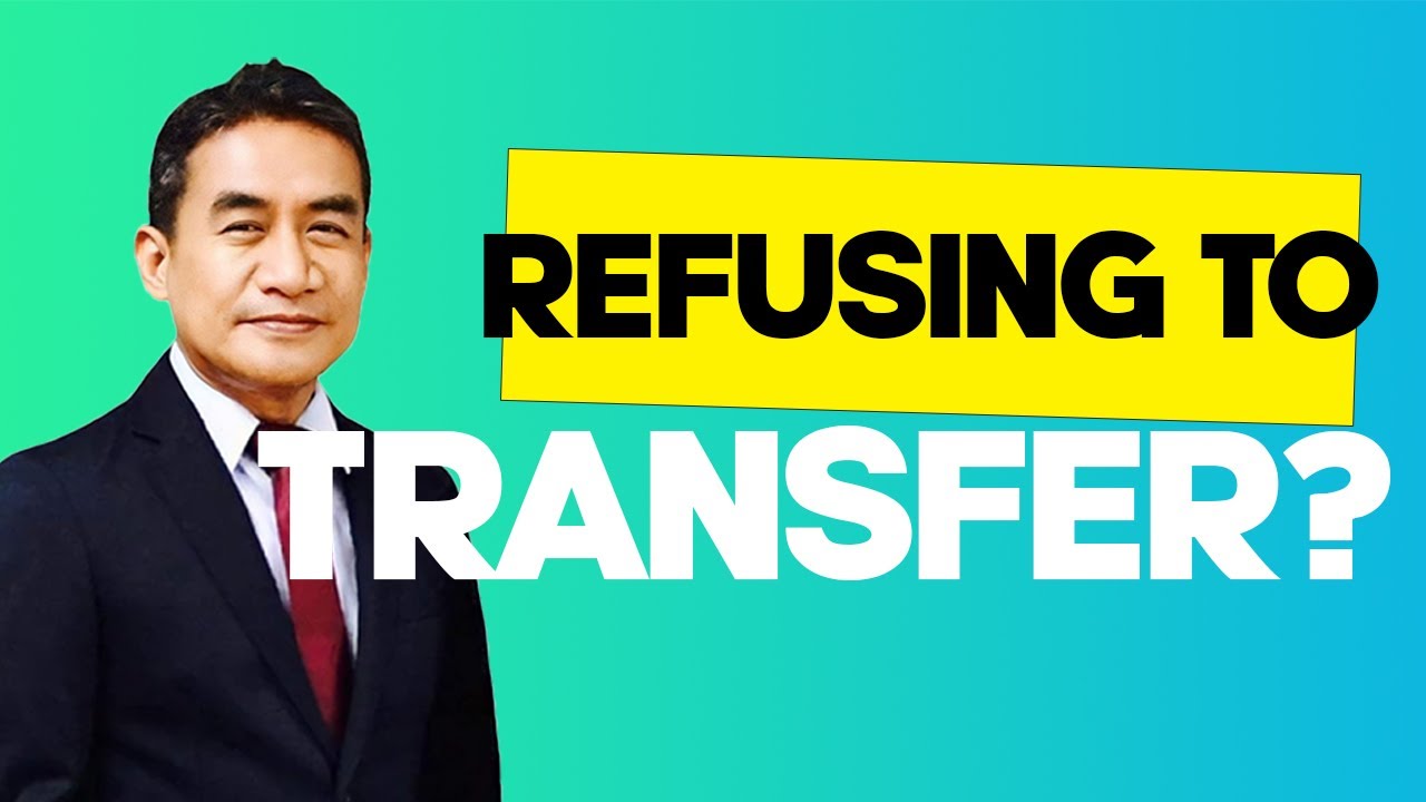 My employee refuses to transfer to another sales area. What can I do? (PART 1)