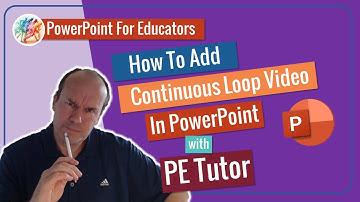 How To Add Continuous Loop Video in PowerPoint