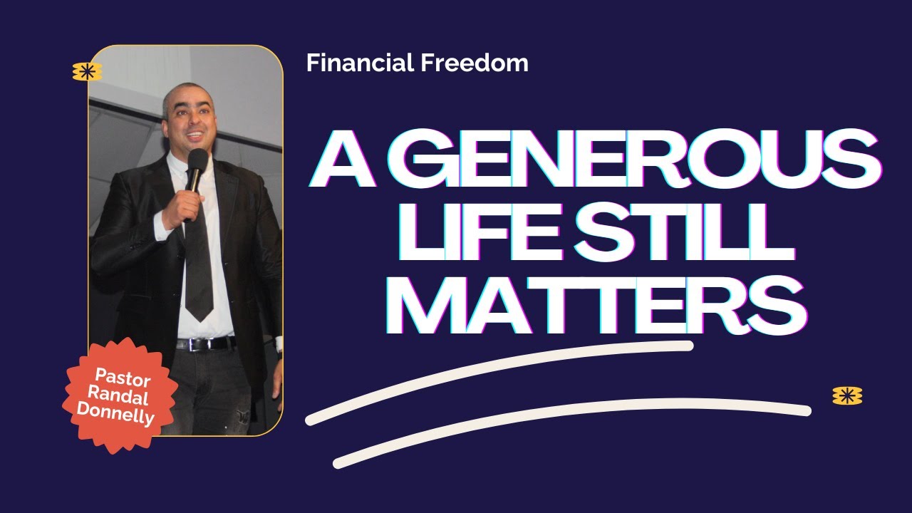 A Generous Life still Matters: The Beauty of Giving - YouTube