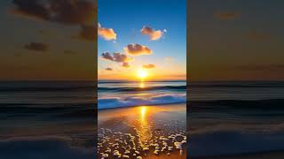 Sunny Clouds Happy #ocean #sunset #vacation #view #viralshorts #clouds #calmweather #beautifulbeach