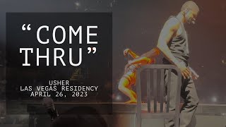 Usher live in concert Las Vegas “Come Thru” LAS VEGAS RESIDENCY 2023