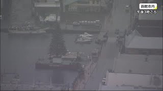 “冬の嵐” 風雪強まり交通への影響も… 日本海側中心に猛吹雪となる見込み 交通障害や暴風高波に警戒 (21/12/12 18:30)