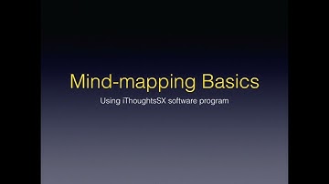 Mind-mapping Basics: Part 1