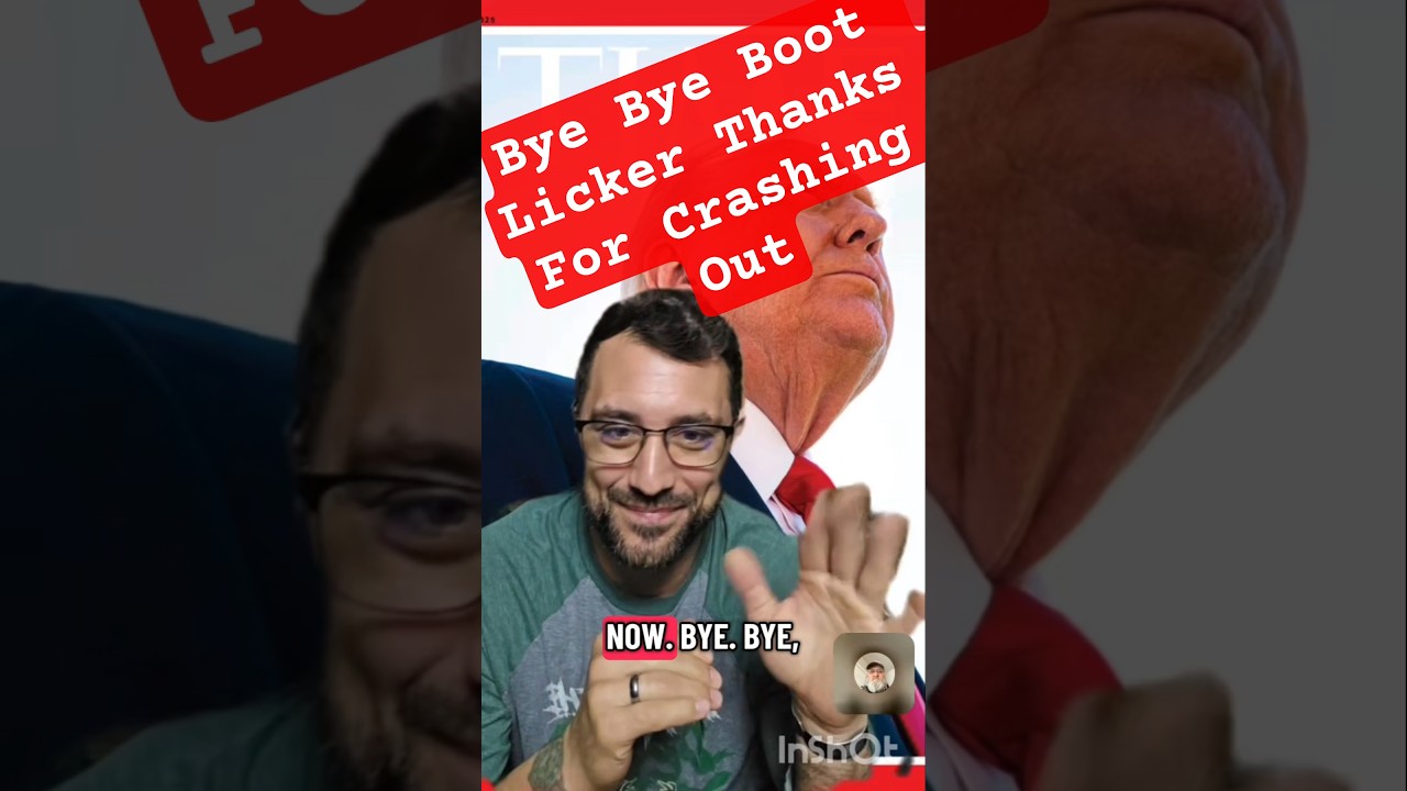 This Boot Licker Crashes out immediately and I'm not surprised 