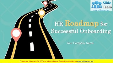 HR Roadmap For Successful Onboarding PowerPoint Presentation Slides