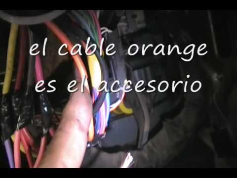 instalando para que el carro prenda a control remoto - YouTube 78 chevy wiring diagram 