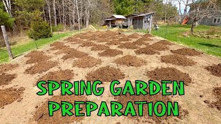 Spring Garden Preparation - Adding Compost to the Soil