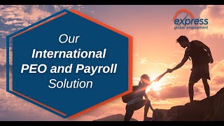 International PEO and Payroll solution to avoid compliance risks globally