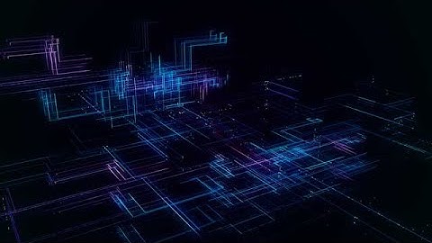 Digital cyberspace with Data and Digital grid network | stock footage | stock video | Cinefootage