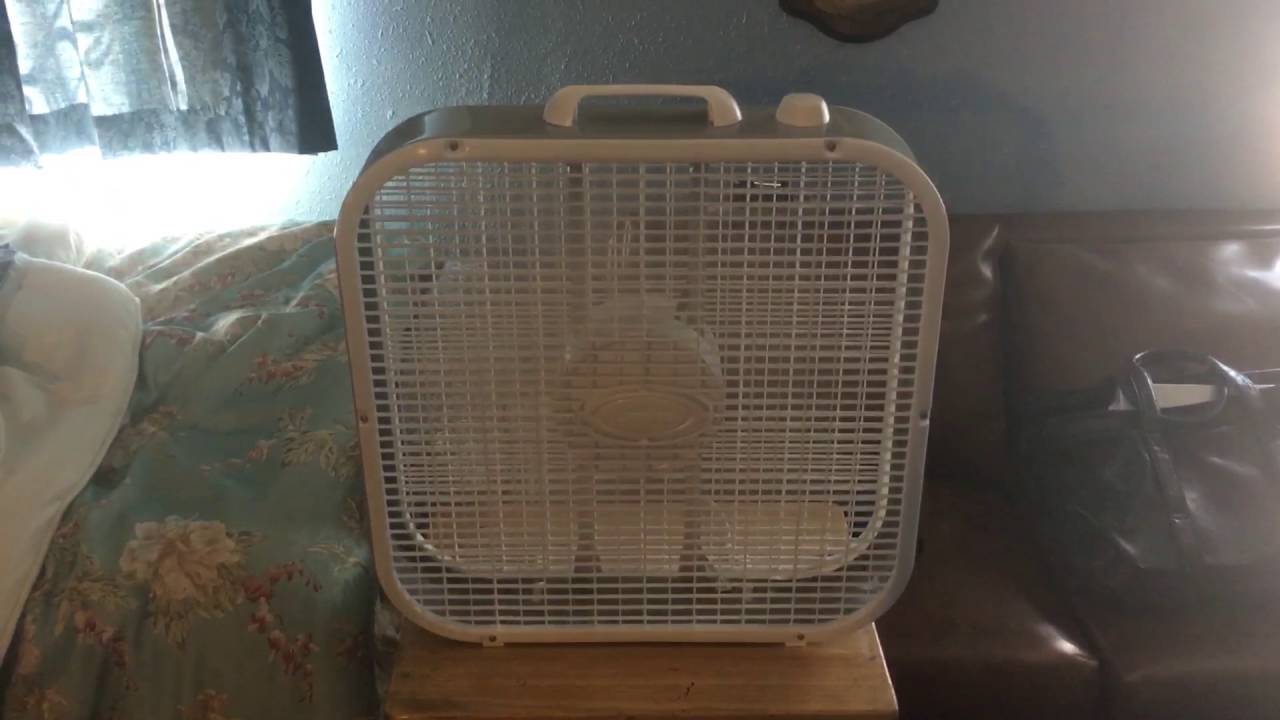 Box fans on in the room YouTube