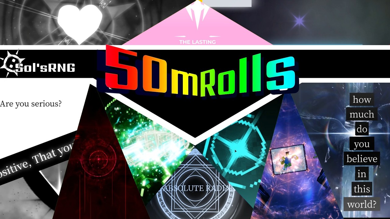 【Sol'sRNG】50m+rolls&stat rankerによるストレージ紹介！【ソルのRNG】【ROBLOX】【Roblox】【ロブロックス】【ストレージ紹介】