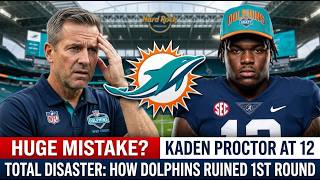 just now: Dolphins Trade Back &amp; SKIP Generational Talent for Kaden Proctor!