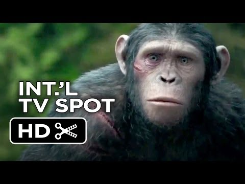 Dawn Of The Planet Of The Apes Extended International TV SPOT - Scared (2014) - Movie HD