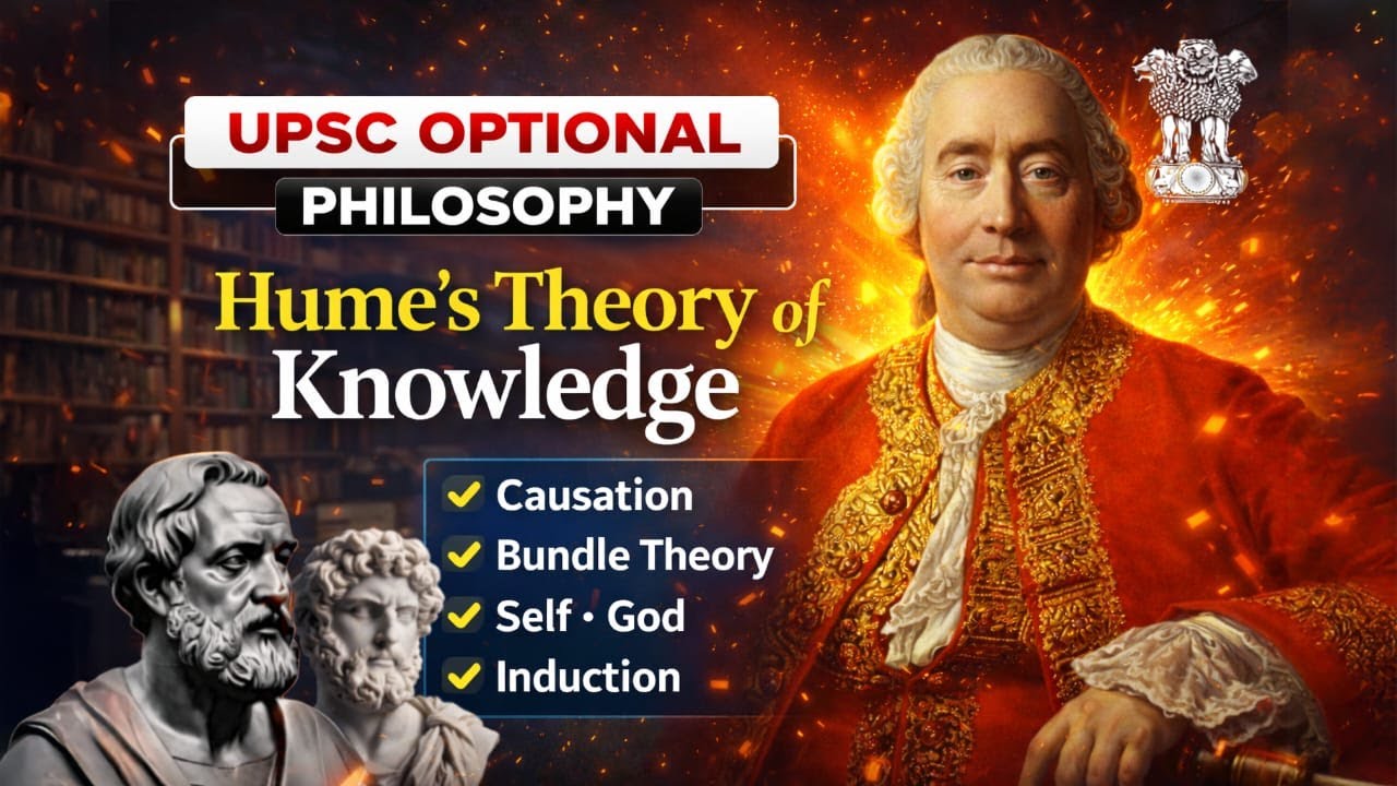 David Hume Philosophy | Theory of knowledge |Causation |Concept of Substance | Bundle Theory | Self