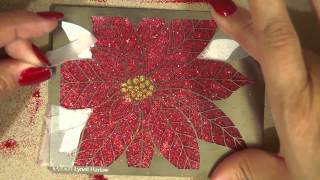 Stencil 101: Double Glitter Technique