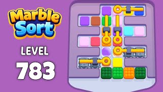 Marble Sort level 783 walkthrough solution 