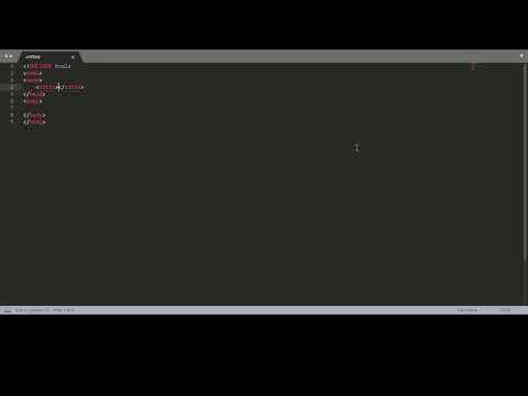 How to set up HTML boilerplate in Sublime Text