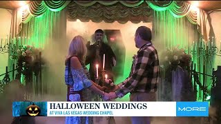 Halloween weddings at Viva Las Vegas Wedding Chapel