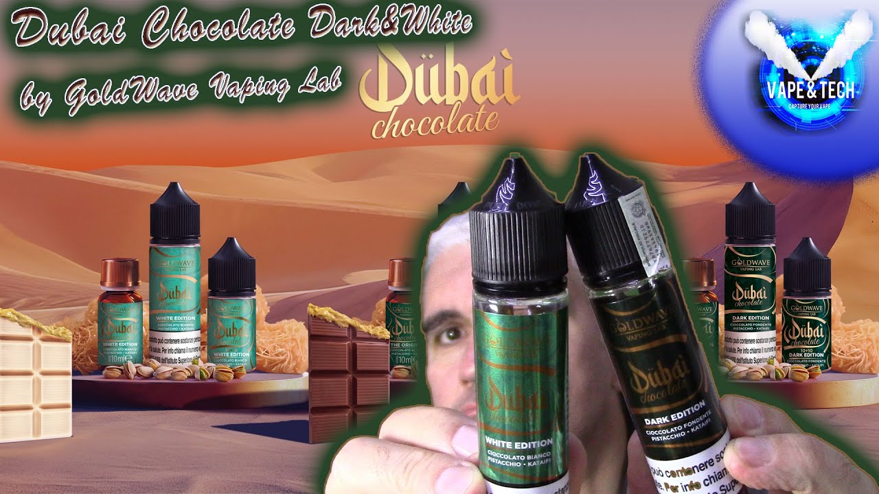 Dubai Chocolate🔥by GoldWave Vaping Lab