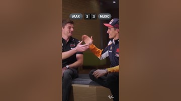 How much do Marc Marquez and Max Verstappen know about each other