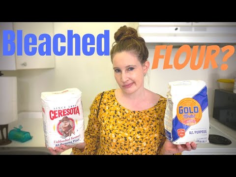 BLEACHED VS UNBLEACHED FLOUR: differences in the bleaching process, price, and baking