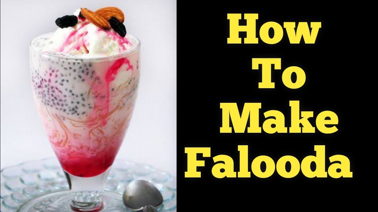 How To Make Falooda Falooda Recipe desert VlogGoals YouTube
