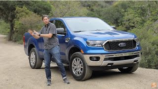 2019 Ford Ranger XLT SuperCab Test Drive Video Review