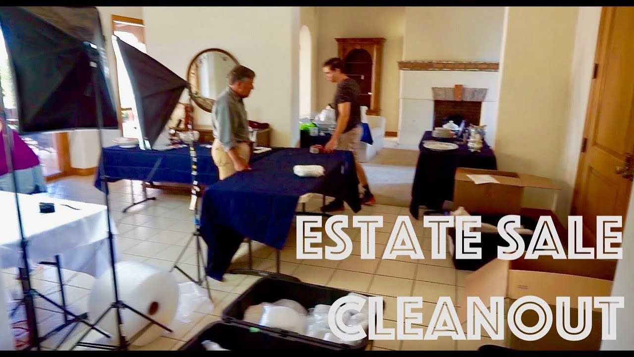 Packing Up Items For eBay (Estate Sale Cleanout)