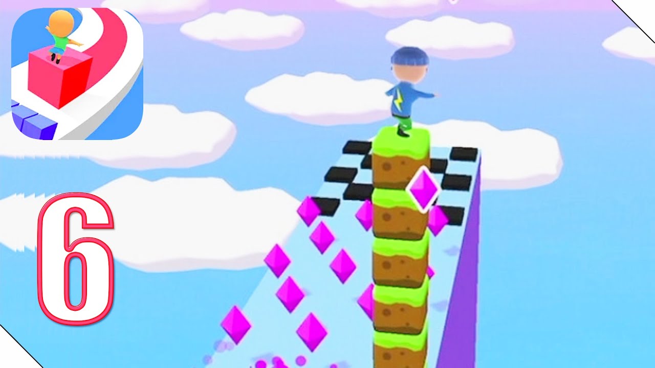 Cube Surfer Прохождение Часть 6 Уровень 50-59 | Андроид/iOS Геймплей