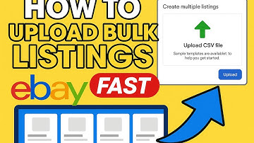 How to Upload Bulk Listings on eBay FAST (2025 Tutorial) | eBay Seller Time-Saver #ebayseller
