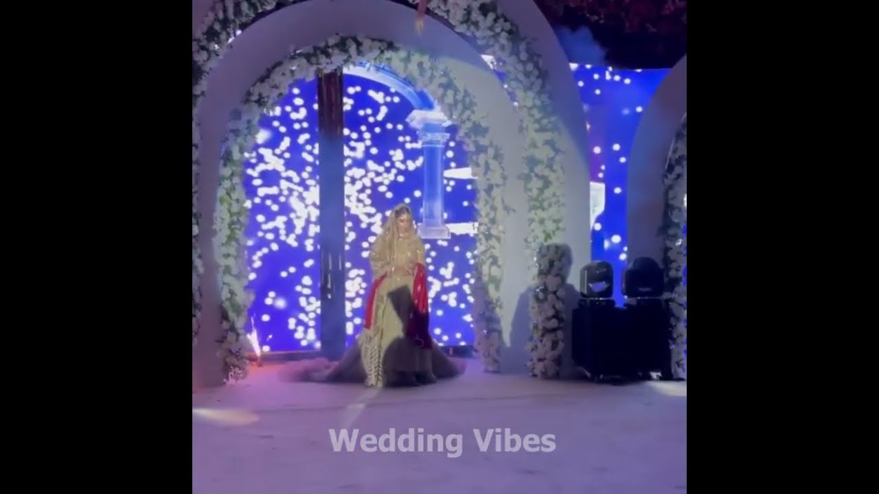 Вход королевской невесты на свадьбу - вход невесты в роскошном стиле