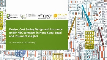 Joint Institutes NEC Seminar Series: Design, Cost Saving Design and Insurance