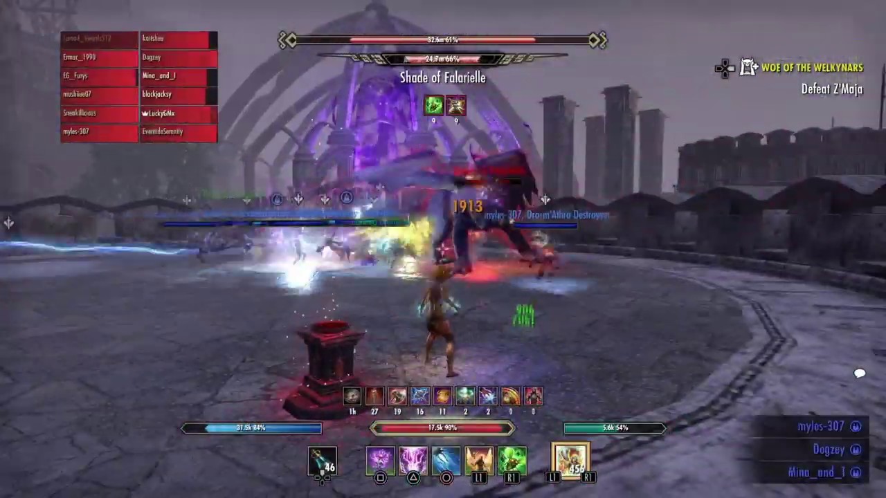 VCR Warden Kite healer POV YouTube