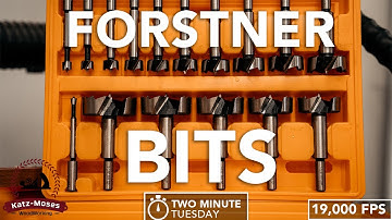 Forstner Bits Tips and Tricks - Two Minute-ish Tuesday - 19k FPS Slow Motion Footage