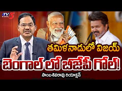 TV5 Sambasiva Rao Reaction On 5 States Election Counting Trends | TVK Vijay || TV5 News - TV5NEWS