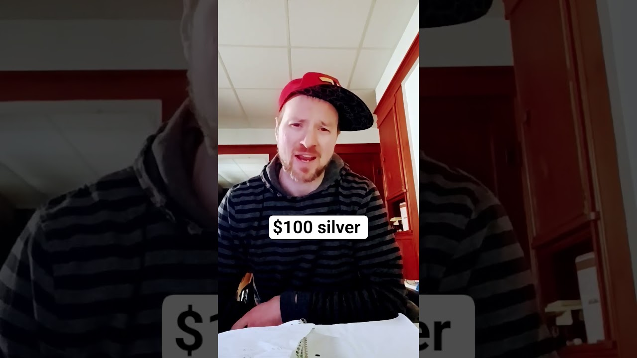 Silver just gapped to $100. should you buy now. 