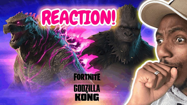 Become Godzilla in Titan Takedown | Godzilla x Kong in Fortnite ( Reaction )