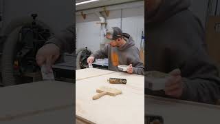 Solid Edge banding with PERFECT mitered corners #woodworking #dungeonsanddragons