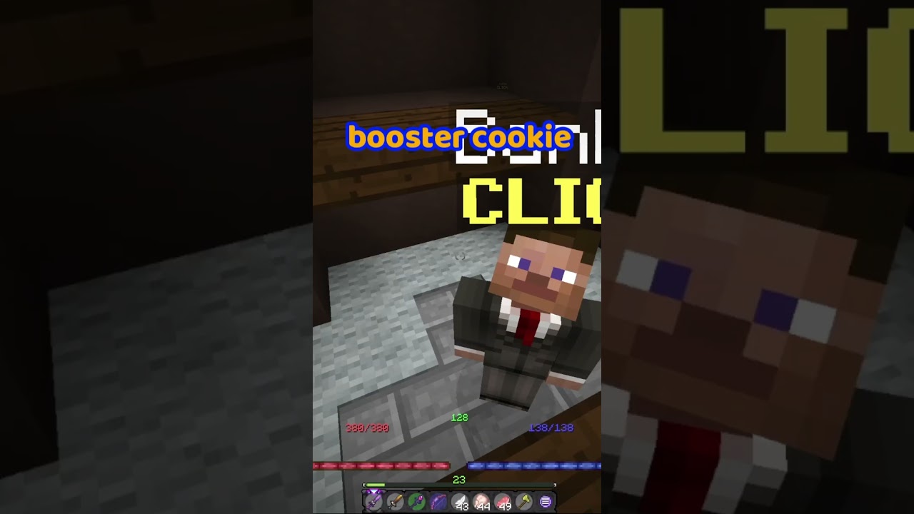 We bought a booster cookie ON IRONMAN!