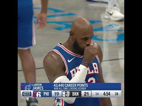LeBron James gets his FIRST points despite Mr. Whammy's antics 🔥