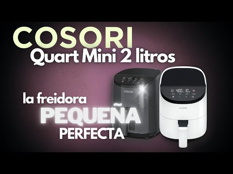 NUEVA freidora de aire COSORI Quart Mini 2 litros.Si quieres una freidora  pequeña, ES PARA TI! 💪⚡😋 