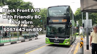 Black Front A95 ⬛️ with Friendly BC & Weird Horn / SG5764J on 859 Black Front A95 ⬛️ with Friendly BC & Weird Horn / SG5764J on 859