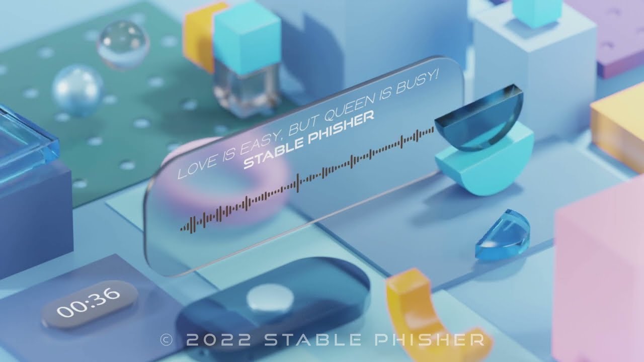 Stable Phisher - LOVE IS EASY, BUT QUEEN IS BUSY! (Visualiser) (Official Music Video)