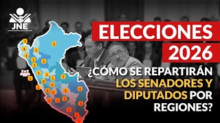  elecciones2026  As Se Repartirn Los Senadores Y Diputados Por Regiones