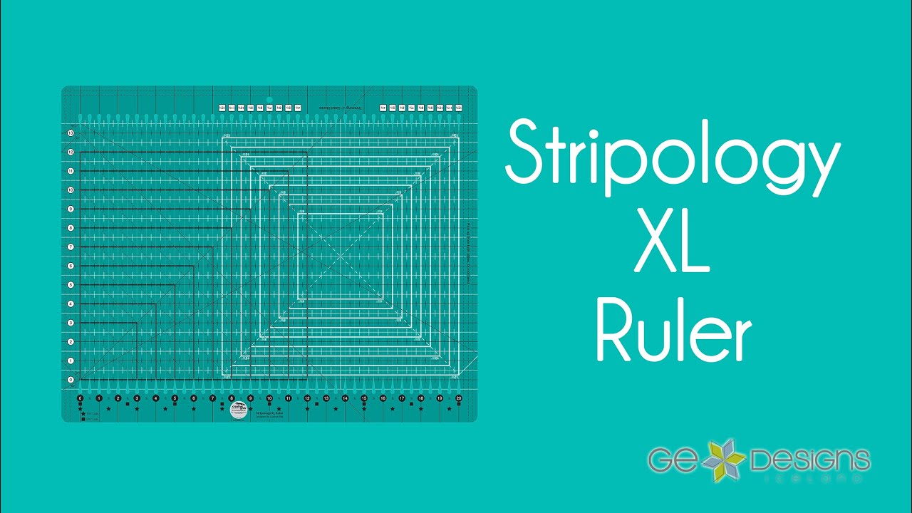 Stripology® XL Ruler CGRGE1XL – GE Designs